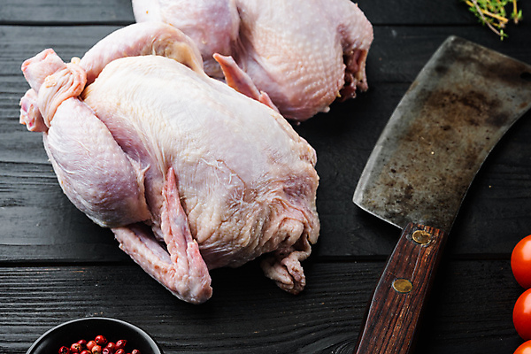 포토 JPG 해외이미지 생고기 사람없음 닭고기 식칼 생닭 해외포토 주방용품 육류 닭 파일형식 이미지허브