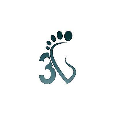 EPS 해외이미지 디자인 3 타이포그라피 사람없음 숫자 회색 발바닥 발모양 모양 문자 컬러 발 파일형식 벡터 신체부위 사람 이미지허브