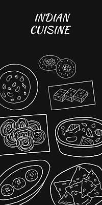 EPS 해외이미지 전통 접시 디자인 포스터 음식 일러스트 디저트 요리 동양인 식당 검은색 축제 저녁식사 흰색 맛 낙서 만화 스케치 인도인 메뉴 점심식사 절임 해외일러스트 외국인 식기 컬러 컨셉 미술 인종 상점 식사 파일형식 벡터 이미지허브