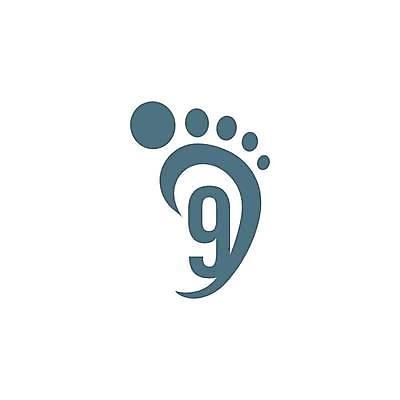 EPS 해외이미지 디자인 타이포그라피 사람없음 숫자 회색 9 발바닥 발모양 모양 문자 컬러 발 파일형식 벡터 신체부위 사람 이미지허브
