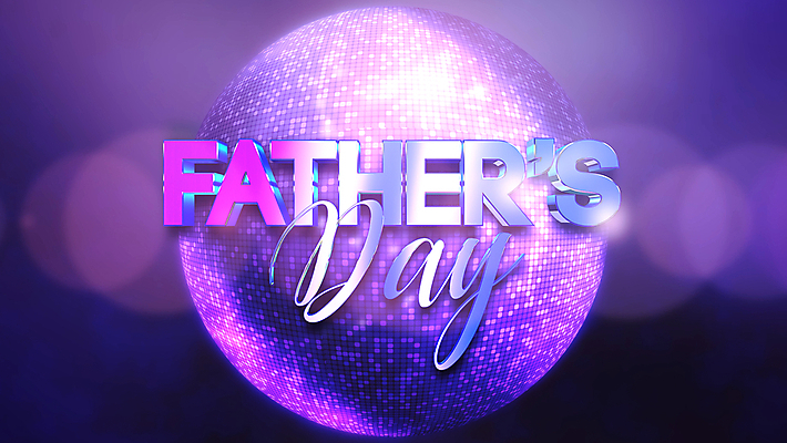 JPG 해외이미지 영어 일러스트 타이포그라피 사람없음 반짝임 데이 복고 광택 미러볼 아버지의날 해외일러스트 문자 기념일 모션 장식 미국문화 파일형식 이미지허브