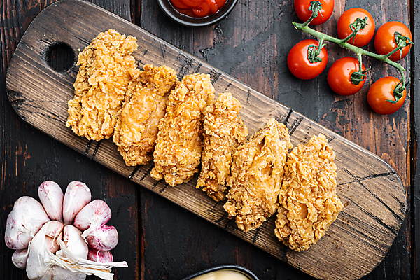 포토 JPG 해외이미지 접시 음식 날개 검은배경 요리 사람없음 식사 치킨 튀김 뜨거움 황금 빵가루 해외포토 식기 백그라운드 검은색 닭고기요리 파일형식 이미지허브