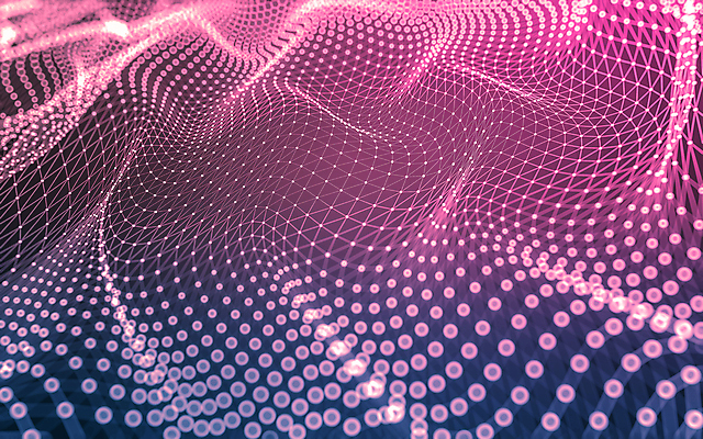 JPG 해외이미지 분홍색 백그라운드 사람없음 빛 3D 물방울무늬 웨이브 폴리곤 해외포토 포토 컬러 무늬 디지털합성 파일형식 이미지허브