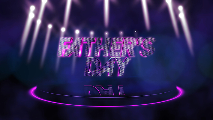 JPG 해외이미지 영어 일러스트 타이포그라피 사람없음 빛 무대 데이 아버지의날 해외일러스트 문자 기념일 미국문화 파일형식 이미지허브