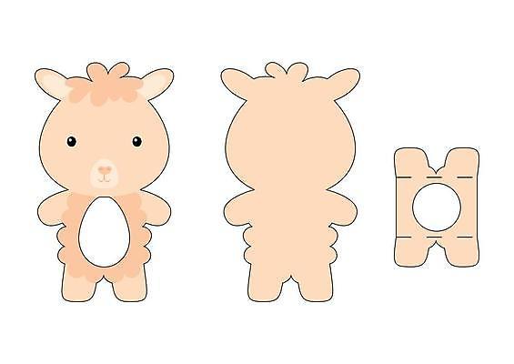 EPS 해외이미지 일러스트 사람없음 종이접기 DIY 알파카 전개도 해외일러스트 동물 종이 취미 접기 파일형식 벡터 이미지허브