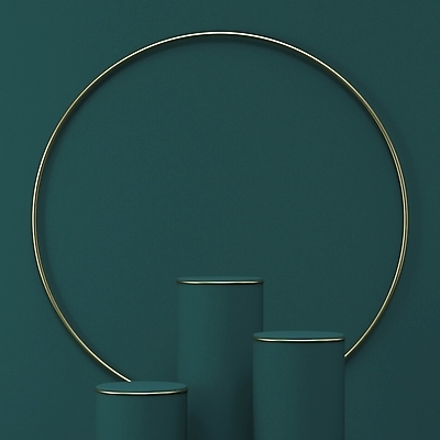 포토 JPG 해외이미지 추상 사람없음 3D 공간 원형 심플 청록색 단상 미니멀 해외포토 도형 컬러 무늬 디지털합성 파일형식 이미지허브