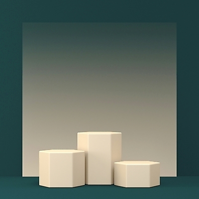 포토 JPG 해외이미지 디자인 백그라운드 사람없음 그래픽 초록색 3D 공백 무대 심플 베이지색 포디움 목업 카피스페이스 해외포토 컬러 디지털합성 파일형식 이미지허브