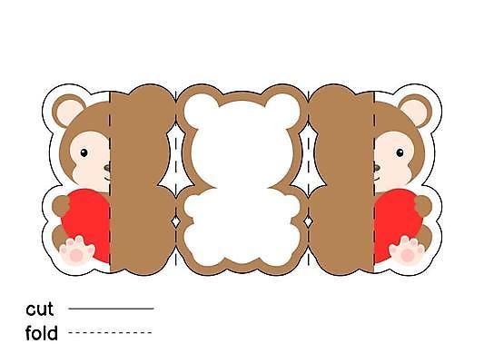 EPS 해외이미지 일러스트 포옹 사람없음 하트 원숭이 종이접기 DIY 전개도 해외일러스트 모양 종이 포유류 안기 취미 접기 파일형식 벡터 동물 모션 이미지허브