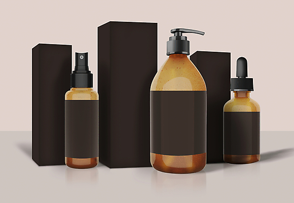 포토 JPG 해외이미지 실내 사람없음 화장품 종이상자 피부관리 스프레이 스킨케어 공병 앰플 목업 브랜딩 분홍색배경 해외포토 분홍색 백그라운드 내부 상자 뷰티 병_담는 파일형식 이미지허브