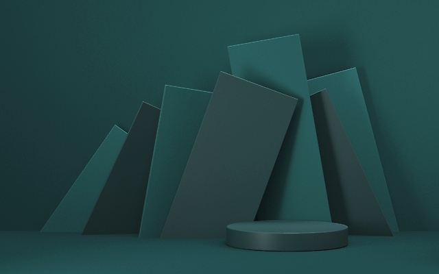 포토 JPG 해외이미지 추상 사람없음 3D 사각형 공간 원형 심플 청록색 단상 미니멀 해외포토 도형 컬러 무늬 디지털합성 파일형식 이미지허브