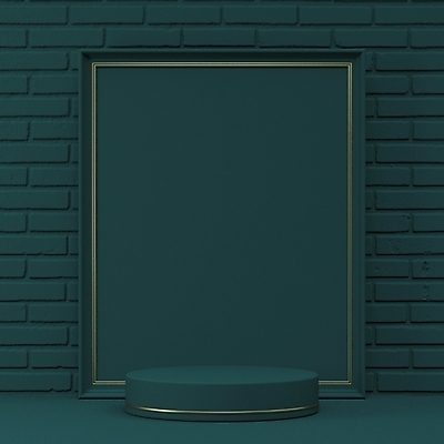 포토 JPG 해외이미지 추상 벽돌 사람없음 3D 사각형 공간 심플 청록색 단상 미니멀 해외포토 도형 컬러 무늬 디지털합성 파일형식 이미지허브