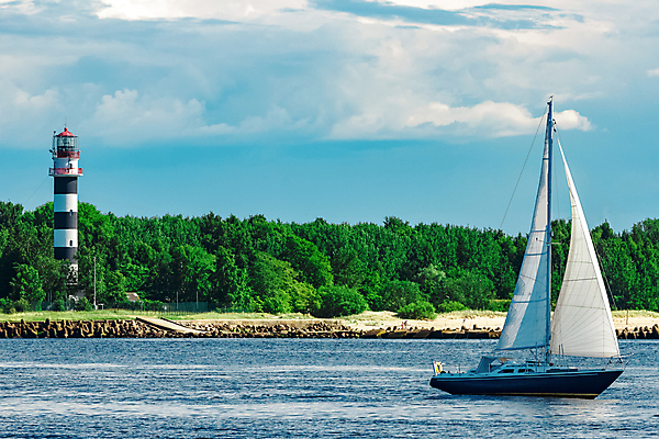 포토 JPG 해외이미지 주간 바다 섬 요트 등대 항해 사람없음 야외 발트해 해외포토 자연요소 배_교통 북유럽 파일형식 이미지허브