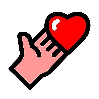 EPS 해외이미지 손 감정 선 일러스트 협력 선물 사랑 사람 픽토그램 우정 하트 플랫 심볼 사인 주기 심플 윤곽 열정 커뮤니티 돌봄 소셜 자선단체 해외일러스트 모양 모션 신체부위 친구 그룹 자선 파일형식 벡터 이미지허브