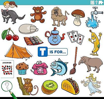 EPS 해외이미지 동물 템플릿 캐릭터 디자인 알파벳 영어 교육 어린이 일러스트 그래픽 단어 유치원 시험 게임 퍼즐 이름 가르침 어플리케이션 만화 편지 오브젝트 시작 그림 문제집 해결 발견 T 대답 초보 항목 해외일러스트 일러캐릭터 문자 놀이 사람 책 파일형식 벡터 이미지허브