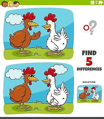 EPS 해외이미지 여자 남자 어린이 시계 여러마리 일러스트 놀이 소년 상반신 세명 선글라스 물음표 닭 찾기 틀린그림찾기 어린이만 해외일러스트 기호 안경 다수 모션 조류 사람 파일형식 벡터 이미지허브