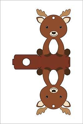 EPS 해외이미지 일러스트 사람없음 종이접기 DIY 무스 엘크 전개도 해외일러스트 종이 취미 접기 파일형식 벡터 이미지허브