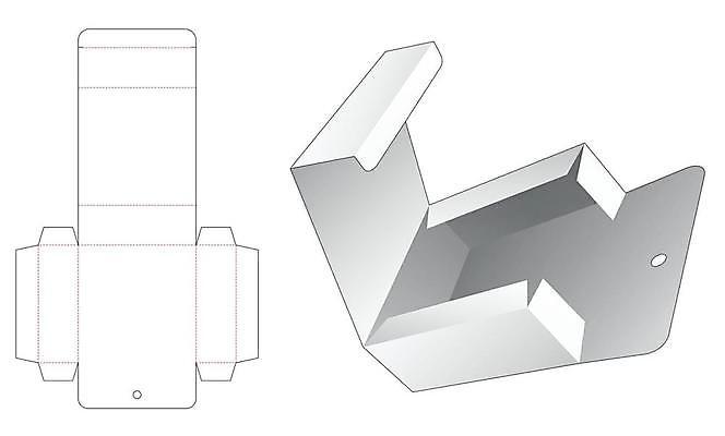 EPS 해외이미지 종이 일러스트 사람없음 상자 설계도 흰색 패키지 해외일러스트 컬러 건설업 파일형식 벡터 이미지허브