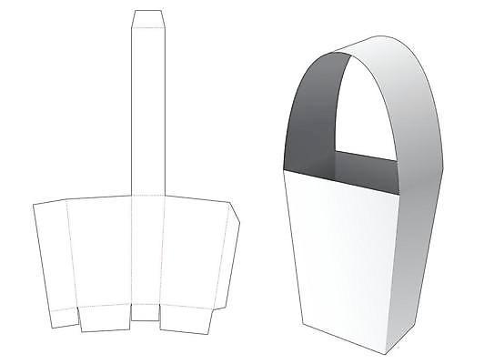 EPS 해외이미지 종이 일러스트 사람없음 상자 설계도 흰색 패키지 해외일러스트 컬러 건설업 파일형식 벡터 이미지허브