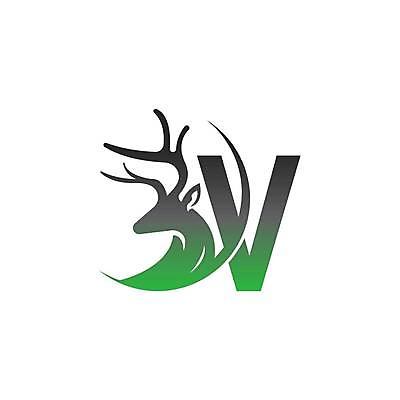 EPS 해외이미지 디자인 알파벳 실루엣 크리스마스 대문자 사슴 타이포그라피 사람없음 초록색 머리 회색 V 순록 문자 영어 기념일 컬러 포유류 촬영기법 신체부위 파일형식 벡터 이미지허브