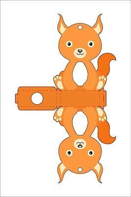 EPS 해외이미지 일러스트 사람없음 다람쥐 종이접기 DIY 전개도 해외일러스트 종이 취미 설치류 접기 파일형식 벡터 이미지허브