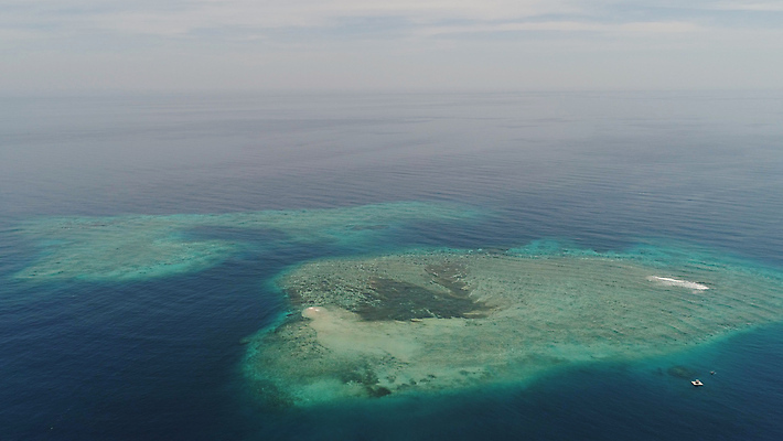 포토 JPG 해외이미지 바다 자연 하늘 안테나 사람없음 야외 물 파란색 만 산호 인도네시아 암초 조감도 해외포토 자연요소 아시아 컬러 통신 자포동물 생태계 파일형식 이미지허브