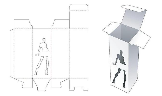 EPS 해외이미지 종이 일러스트 사람없음 상자 설계도 흰색 패키지 해외일러스트 컬러 건설업 파일형식 벡터 이미지허브
