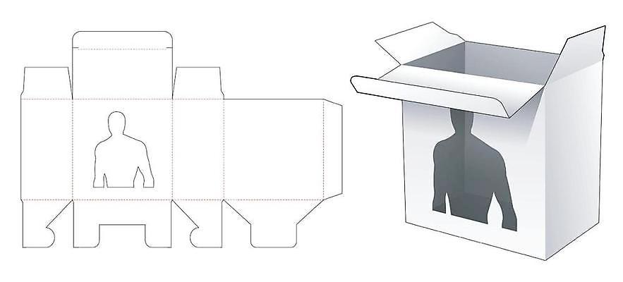 EPS 해외이미지 실루엣 종이 일러스트 사람없음 상자 설계도 흰색 패키지 해외일러스트 컬러 건설업 촬영기법 파일형식 벡터 이미지허브