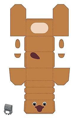 EPS 해외이미지 일러스트 사람없음 종이접기 DIY 오리너구리 전개도 해외일러스트 종이 취미 접기 파일형식 벡터 이미지허브