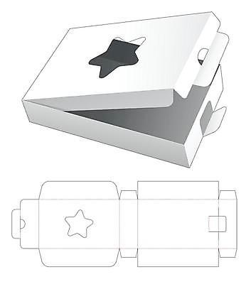 EPS 해외이미지 별 종이 일러스트 사람없음 상자 설계도 흰색 패키지 해외일러스트 자연요소 컬러 건설업 파일형식 벡터 이미지허브