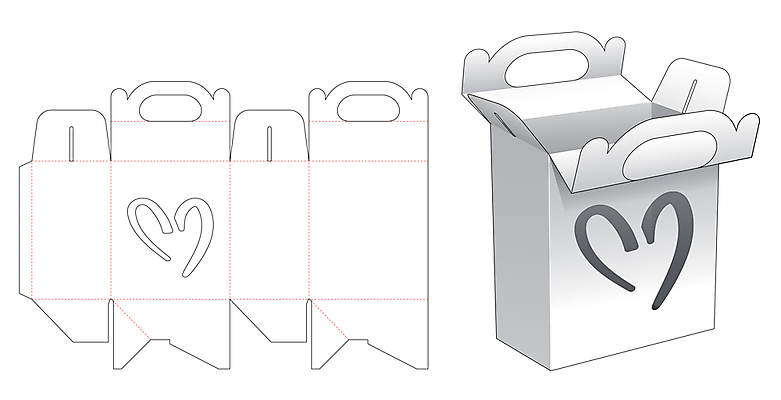 JPG 해외이미지 종이 일러스트 사람없음 상자 설계도 흰색 테이크아웃 패키지 해외일러스트 컬러 건설업 파일형식 이미지허브
