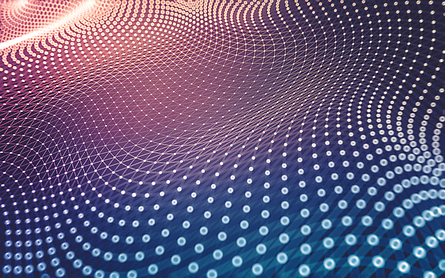 JPG 해외이미지 분홍색 백그라운드 사람없음 파란색 빛 3D 물방울무늬 웨이브 폴리곤 해외포토 포토 컬러 무늬 디지털합성 파일형식 이미지허브