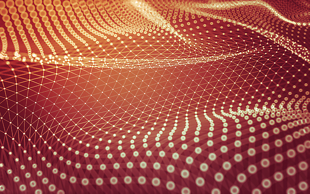 JPG 해외이미지 백그라운드 사람없음 빛 3D 물방울무늬 주황색 웨이브 폴리곤 해외포토 포토 컬러 무늬 디지털합성 파일형식 이미지허브