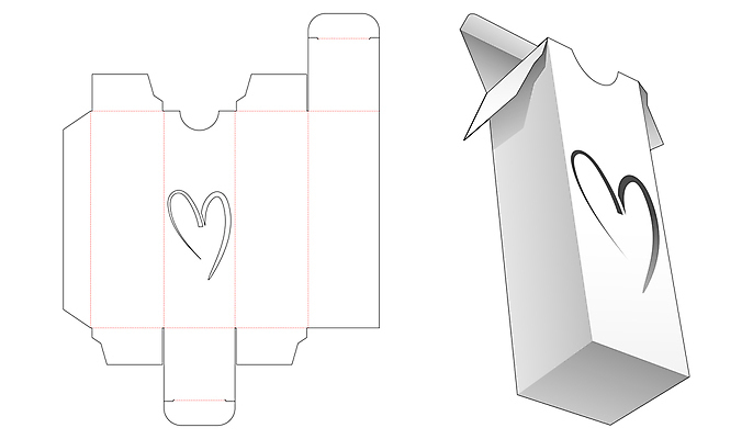 JPG 해외이미지 종이 일러스트 사람없음 상자 설계도 흰색 테이크아웃 패키지 해외일러스트 컬러 건설업 파일형식 이미지허브