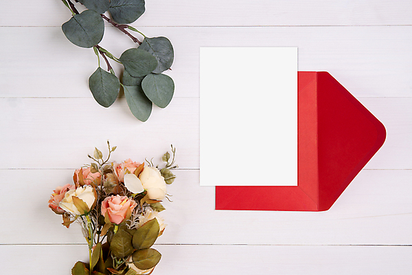 포토 JPG 해외이미지 종이 꽃다발 편지봉투 프레임 사람없음 나뭇가지 편지지 목업 해외포토 나무 꽃 봉투 편지 파일형식 이미지허브