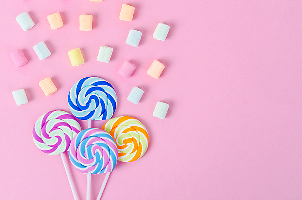 포토 JPG 해외이미지 막대사탕 사람없음 마시멜로우 분홍색배경 해외포토 분홍색 백그라운드 디저트 사탕 파일형식 이미지허브