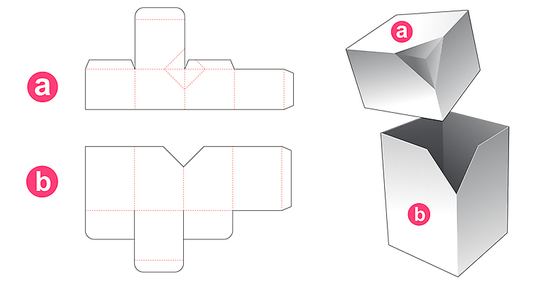 JPG 해외이미지 종이 일러스트 사람없음 상자 설계도 뚜껑 흰색 테이크아웃 패키지 해외일러스트 컬러 건설업 파일형식 이미지허브