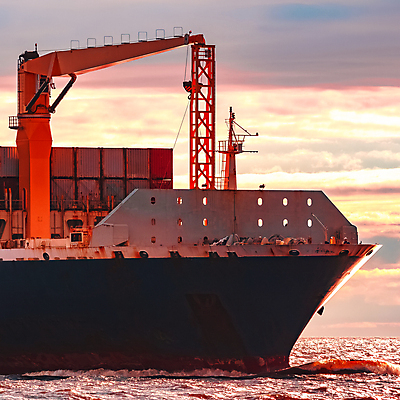포토 JPG 해외이미지 산업 바다 사람없음 일몰 화물 컨테이너 화물선 상업 수입 수출업 해외포토 배_교통 노을 운송업 파일형식 이미지허브