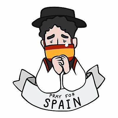 EPS 해외이미지 남자 일러스트 한명 성인 믿음 희망 기도 스페인 보호 눈물 손모으기 스페인국기 성인남자한명만 코로나바이러스 델타변이바이러스 오미크론 해외일러스트 1 감정 유럽 컨셉 사람 손짓 바이러스 국기 남자한명만 성인남자만 파일형식 벡터 이미지허브