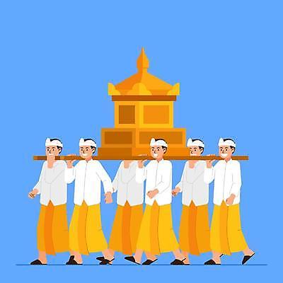 EPS 해외이미지 캐릭터 전통 행복 종교 문화 일러스트 휴가 새로움 사람 소년 축제 침묵 산책 달력 기도 축하 플랫 만화 연도 순수 오브젝트 어깨 발리 인도네시아 신성 희생 이국적 힌두교 해외일러스트 일러캐릭터 남자 감정 아시아 어린이 섬 컨셉 휴식 신체부위 소리 파일형식 벡터 이미지허브