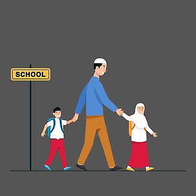 EPS 해외이미지 캐릭터 학생 손 교육 딸 행복 종교 어린이 가방 일러스트 배낭 학교 안내 사람 소년 스터디 산책 잡기 아빠 플랫 이슬람교 사인 초보 선두 해외일러스트 일러캐릭터 잡화 남자 감정 가족 모션 휴식 신체부위 학습 파일형식 벡터 이미지허브