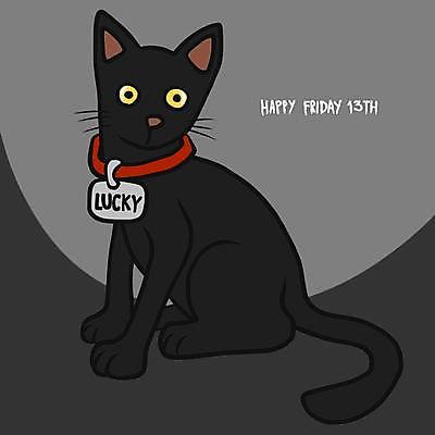 EPS 해외이미지 한마리 일러스트 사람없음 반려동물 검은색 고양이 손그림 반려묘 해외일러스트 고양이목걸이 동물 1 컬러 포유류 파일형식 벡터 애묘용품 이미지허브