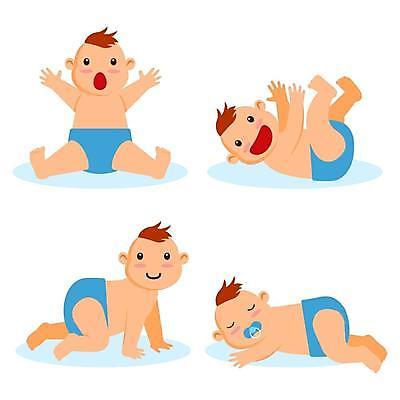 EPS 해외이미지 캐릭터 행복 어린이 일러스트 새로움 미소 사람 소년 세트 표현 아기 신생아 잠 플랫 만화 기저귀 기어가기 걸음마 해외일러스트 일러캐릭터 남자 감정 컨셉 모션 표정 아기용품 파일형식 벡터 이미지허브
