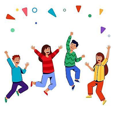EPS 해외이미지 행복 감정 포스터 컨셉 일러스트 관계 응원 성공 기념 사람 소년 청춘 세계 점프 축제 우정 에너지 성장 표현 인사 사회 그룹 일반 8월 순간 해외일러스트 남자 어린이 모션 친구 예절 날짜 공동체 파일형식 벡터 이미지허브