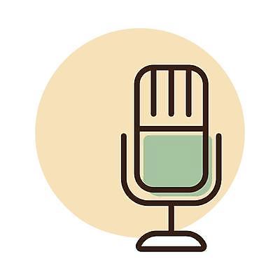 EPS 해외이미지 음악 일러스트 사람없음 마이크 방송장비 해외일러스트 음향기기 문화예술 장비 파일형식 벡터 이미지허브