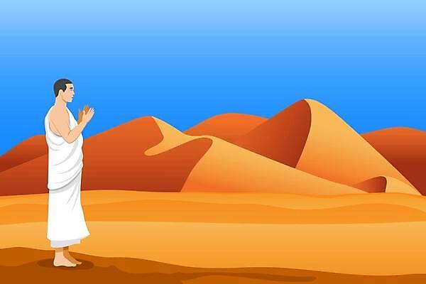 EPS 해외이미지 캐릭터 종교 모래 일러스트 자연 산 서기 사람 야외 사막 기도 이슬람교 언덕 신성 아라비아 사우디아라비아 라마단 순례 순례자 숭배 아랍어 해외일러스트 일러캐릭터 중동 모션 생태계 파일형식 벡터 이미지허브