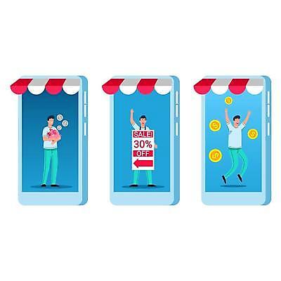 EPS 해외이미지 캐릭터 인터넷 일러스트 비즈니스 성공 모바일 샌드위치 경제 스마트폰 핸드폰 쇼핑 세일 상점 디지털 웹 시장 플랫 어플리케이션 상업 전자 이익 소매 온라인 승진 전자상거래 파산 마케팅 매각 해외일러스트 일러캐릭터 음식 컨셉 금융 전자제품 스마트기기 파일형식 벡터 이미지허브