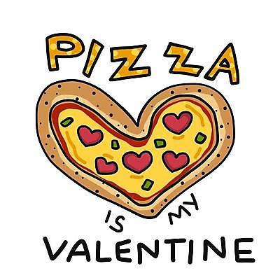 EPS 해외이미지 디자인 행복 일러스트 피자 발렌타인데이 사랑 사람없음 하트 축하 해외일러스트 모양 감정 컨셉 데이이벤트 패스트푸드 서양음식 파일형식 벡터 이미지허브