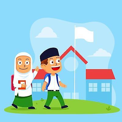 EPS 해외이미지 캐릭터 학생 교육 행복 종교 어린이 일러스트 학교 미소 사람 스터디 산책 플랫 이슬람교 만화 바둑 베일 해외일러스트 일러캐릭터 감정 놀이 휴식 표정 학습 파일형식 벡터 이미지허브