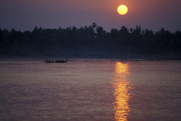 포토 JPG 해외이미지 아시아 자연 풍경 사람없음 강 동남아시아 일몰 저녁 캄보디아 메콩강 해외포토 나라 노을 야간 생태계 파일형식 이미지허브