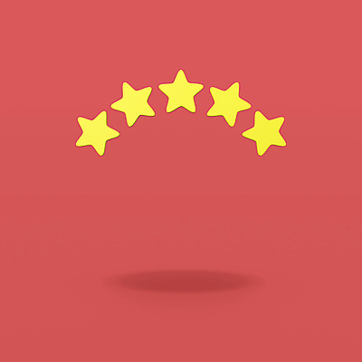 JPG 해외이미지 별 일러스트 사람없음 3D 여러개 오브젝트 빨간배경 해외일러스트 자연요소 다수 백그라운드 빨간색 디지털합성 파일형식 이미지허브